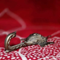 Dhokra Crafted - Elephant Hanger  - Length 5 Inch