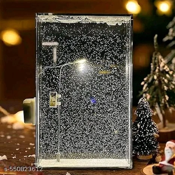 SNOW FALL LAMP 