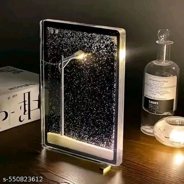 SNOW FALL LAMP 