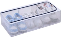 CLEAR FOLDABLE STORAGE RACK 