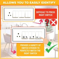 3D GOLDEN SWITCH STICKER 