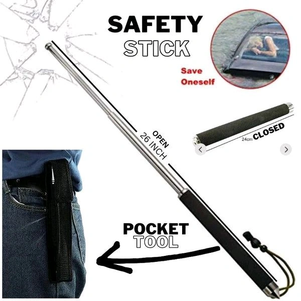 AUTOMATIC RETRACTABLE SELF-DEFENCE ROD