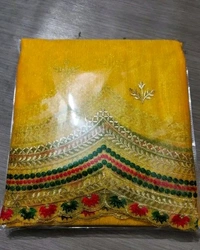 Saree  - Yellow