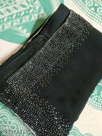 Saree  - Black