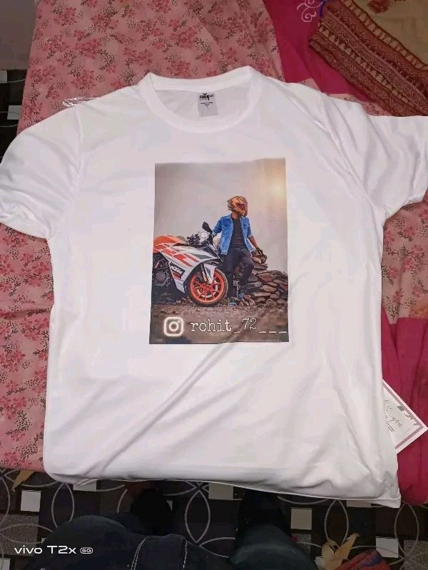 Name T-shirt, Photo T-shirt  - S