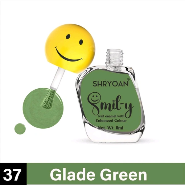 Shryoan Ultra Glossy Nail Paint - Glade Green