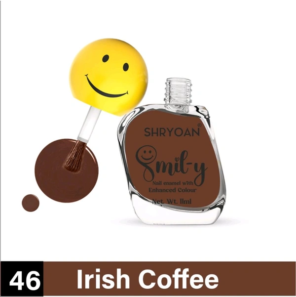 Shryoan Ultra Glossy Nail Paint - Irish coffee