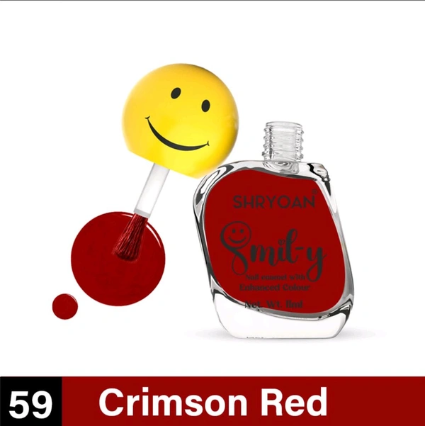 Shryoan Ultra Glossy Nail Paint - Crimson Red