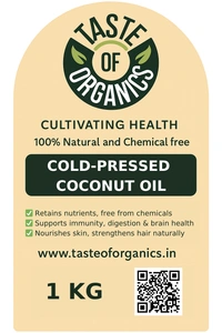 Sihi Thengina Enne – Pure Cold-Pressed Coconut Oil - 1000 ML