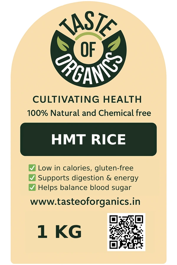 BANGARU KATTI – Natural Unpolished HMT Rice - 1 KG