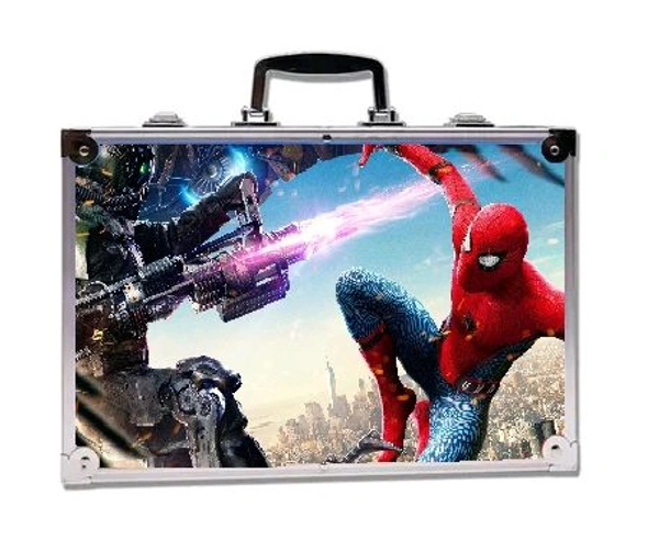 Coloring Kit - 145 Pcs Aluminium Briefcase