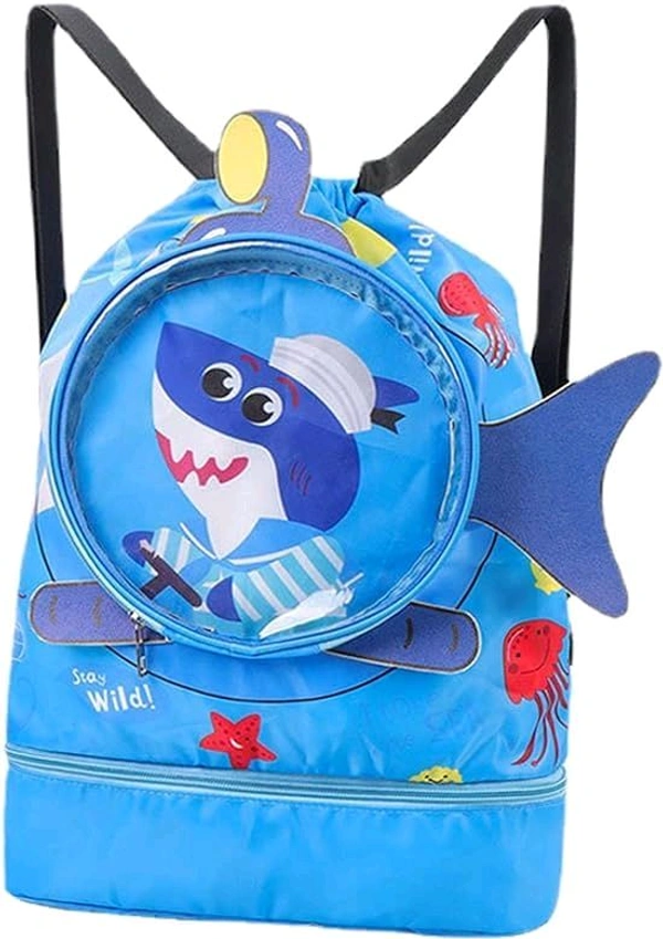 Trendy Swimming Bags For Kids With wet Cloths Section