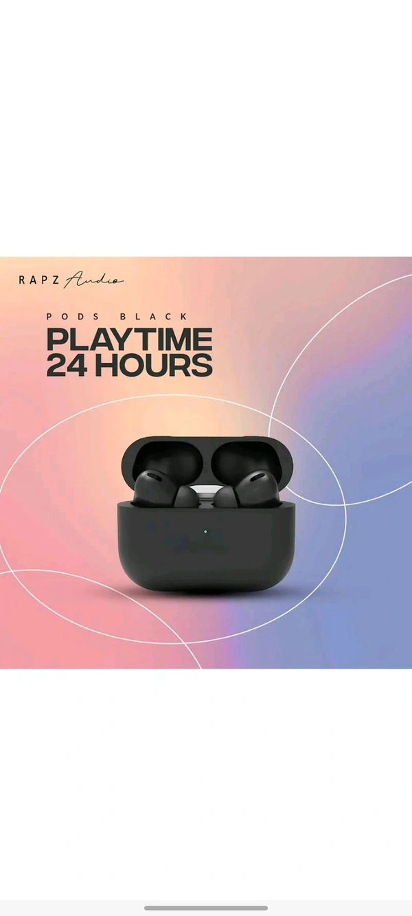TECHIO TWS Airport Black Earbud Bluetooth Headset 
