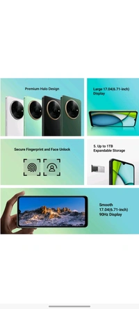 REDMI A3X (Olive 64GB All GB) - Sherpa Blue, Storage 64GB