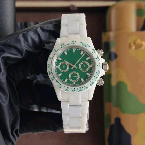 ROLEX CERAMIC MEN'S WATCH                                     WHATSAPP FOR COLOUR  - Japanese Laurel, All