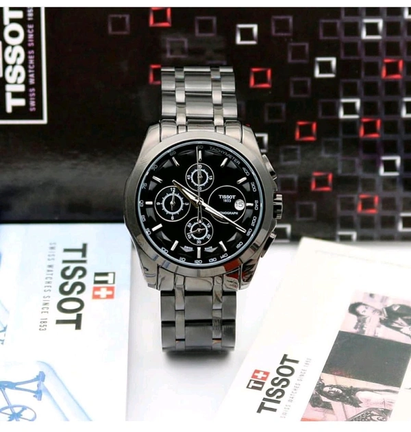 TISSOT MEN'S WATCH                                                       WHATSAPP FOR COLOUR  - Black, ALL COLOURS AVAILABLE