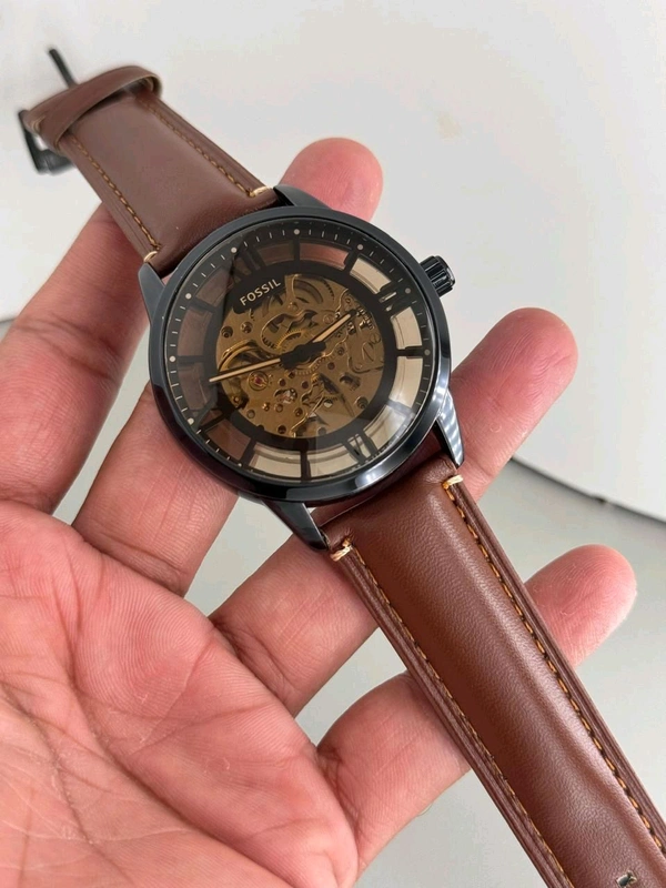 FOSSILS MEN'S WATCH                                                    WHATSAPP FOR COLOUR  - Brown, All Colours Available