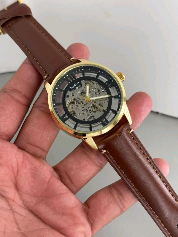 FOSSILS MEN'S WATCH                                                    WHATSAPP FOR COLOUR  - Brown, All Colours Available