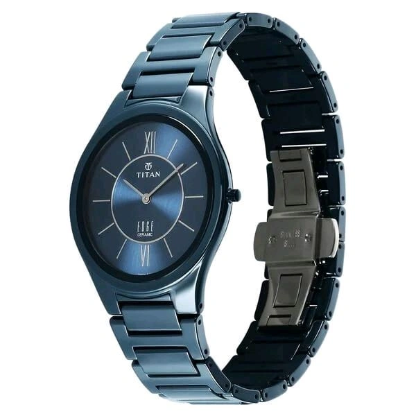 TITAN ORIGINAL MEN'S WATCH.                                   2YEARS WARRANTY  - Navy Blue, All