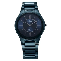 TITAN ORIGINAL MEN'S WATCH.                                   2YEARS WARRANTY  - Navy Blue, All