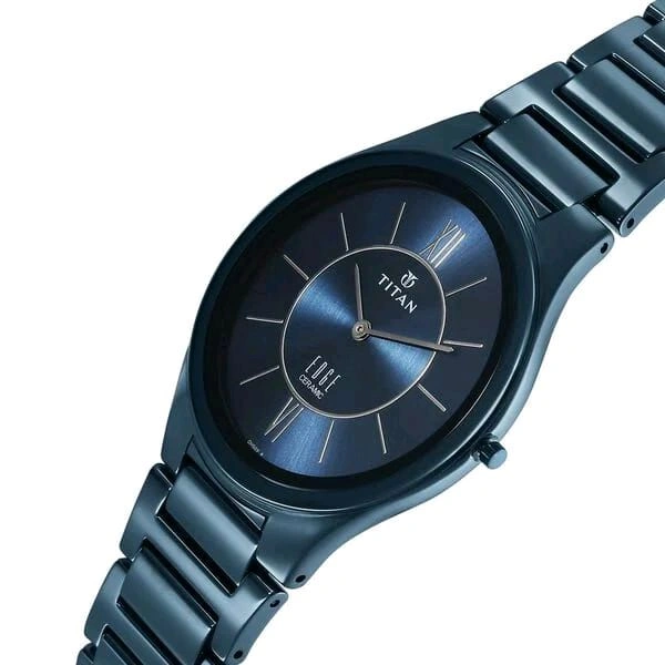TITAN ORIGINAL MEN'S WATCH.                                   2YEARS WARRANTY  - Navy Blue, All