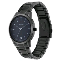 TITAN ORIGINAL MEN'S WATCH.                                      2YEARS WARRANTY  - Black, ALL