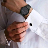 TITAN ORIGINAL MEN'S WATCH.                                      2YEARS WARRANTY  - Black, ALL