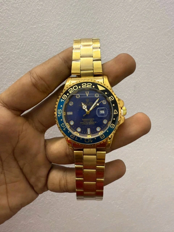 ROLEX SUBMARINE MEN'S WATCH  - Gold, ALL