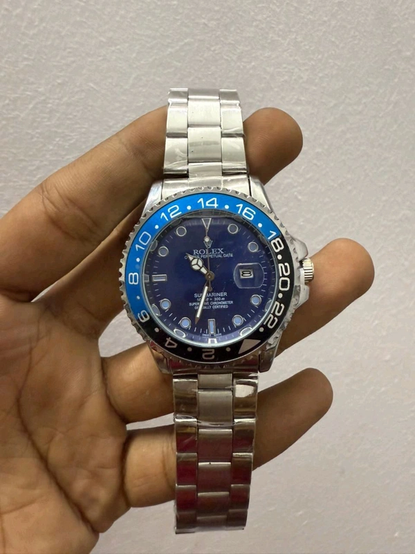 ROLEX SUBMARINE MEN'S WATCH  - Silver, ALL