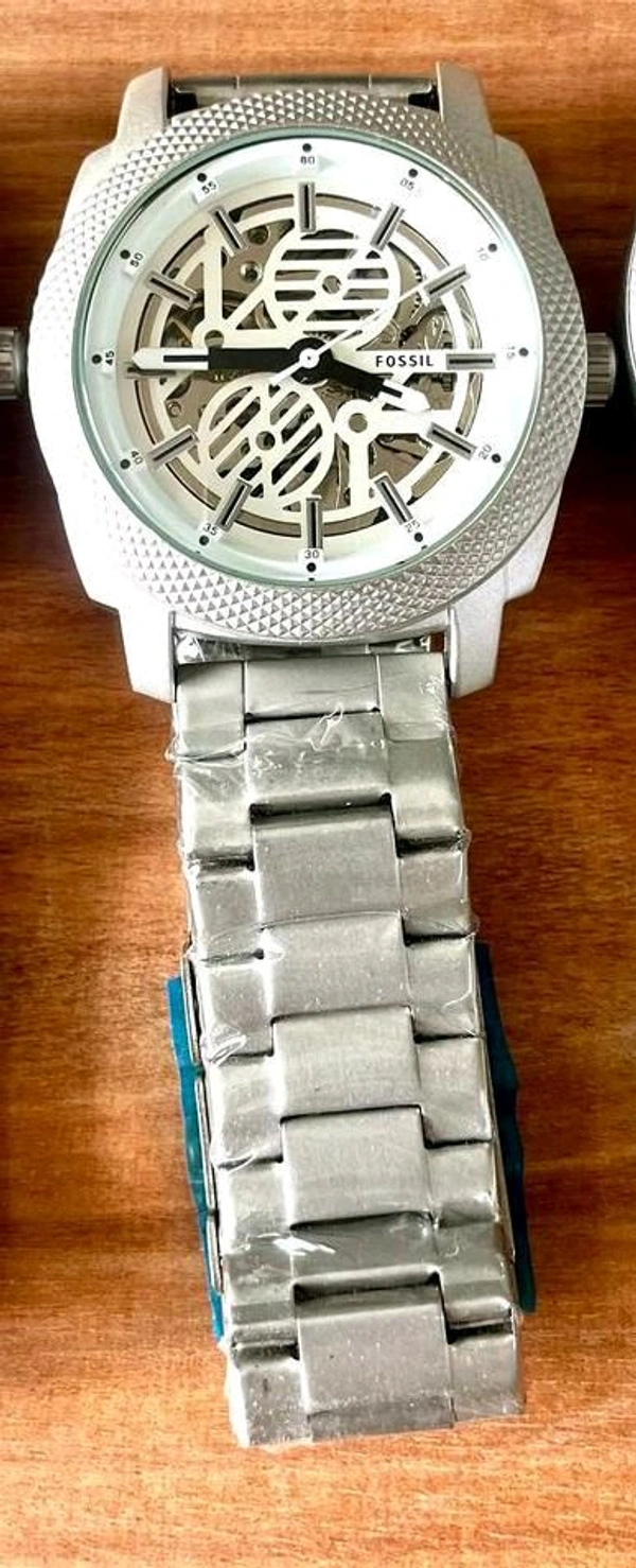 FOSSILS MEN'S WATCH                                                   White Dial - Silver, ALL