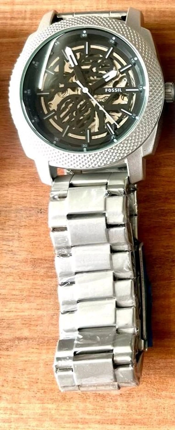 FOSSILS MEN'S WATCH                                                   Black Dial - Silver, ALL
