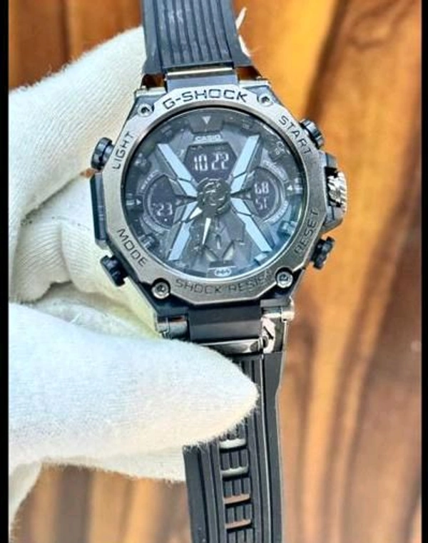 CASIO BRAND:- CASIO                                                                               G-SHOCK BEST QUALITY MEN'S WATCH                            DIAL:-BLACK                                                               BLACK BELT - Black, ALL