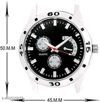 Steel strap Sports analog with Chain free for mens
 - Silver Chalice