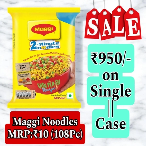 Maggi Noodles MRP:10 (108 Pack)
