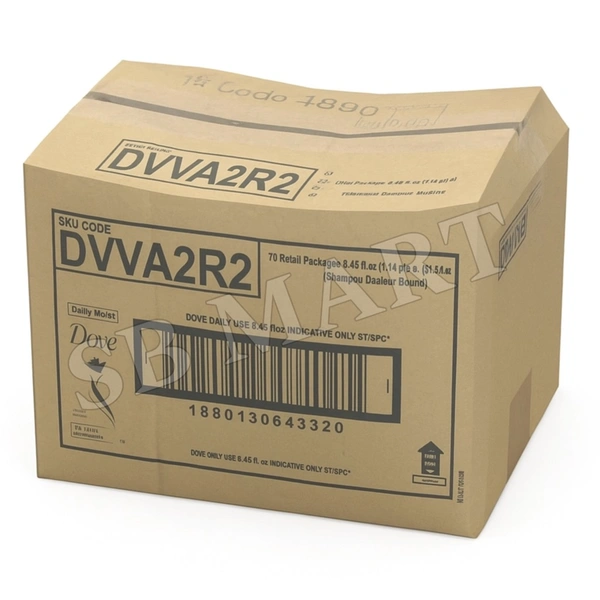  ( 5 Pet )Dove Shampoo Rs.2 (960Pc)