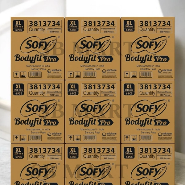 (5Box) Sofy BodyFit Pad MRP:45  (48N) Peti