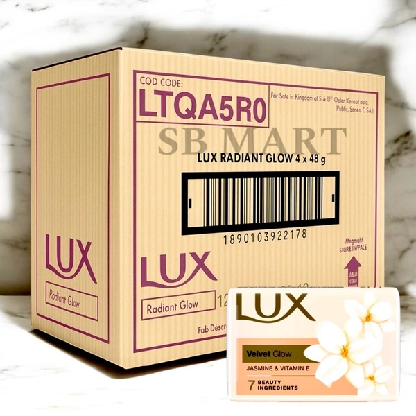 Lux Velvet Soap MRP:₹87/4N (36Set)
