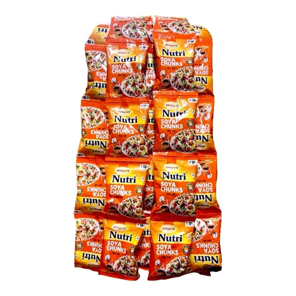 Nutri Soya Badi MRP:₹10 (Ladi - 10Pc)