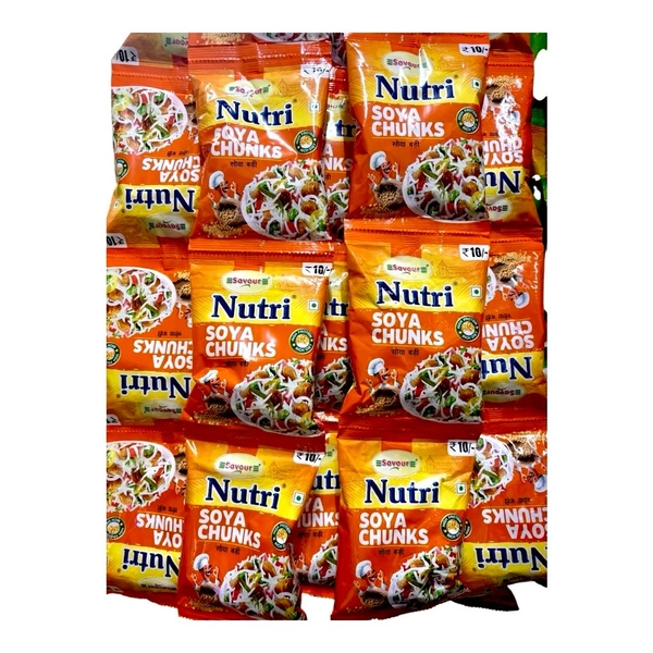 Nutri Soya Badi MRP:₹10 (Ladi - 10Pc)
