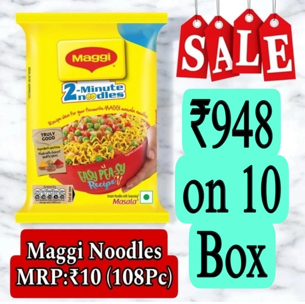 Maggi Noodles MRP:10 (108 Pack)