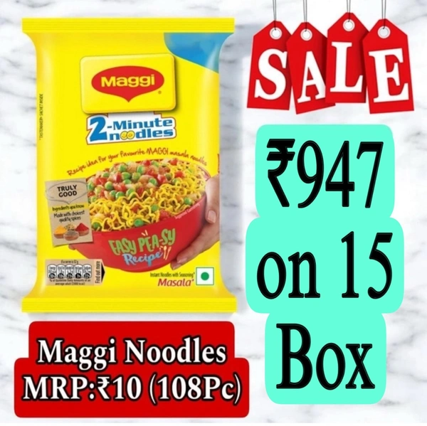 Maggi Noodles MRP:10 (108 Pack)
