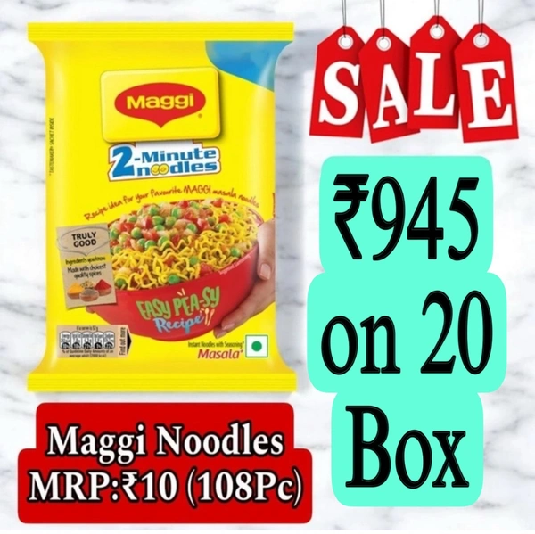 Maggi Noodles MRP:10 (108Pack)