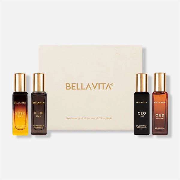 BELLA VITA PERFUME MAN GIFT 4*20 ML