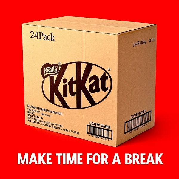  Nestlé Kitkat Chocolate MRP:₹10 (42N)x 24Unit 