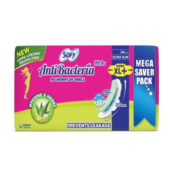 SOFY BODYFIT ANTIBACTERIAL
XL 48s (Minimum Oder 3Box)