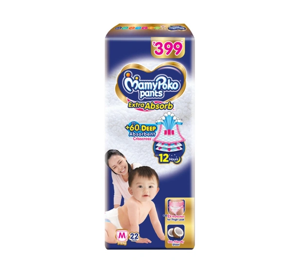 Mamy Medium Poko Pants Extra Absorb 22N