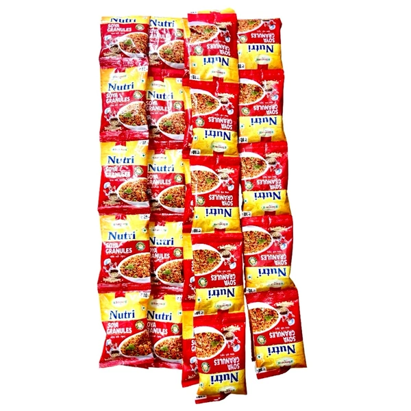 Nutri Soya Chopra (Granules) MRP:₹10 (4Ladi)