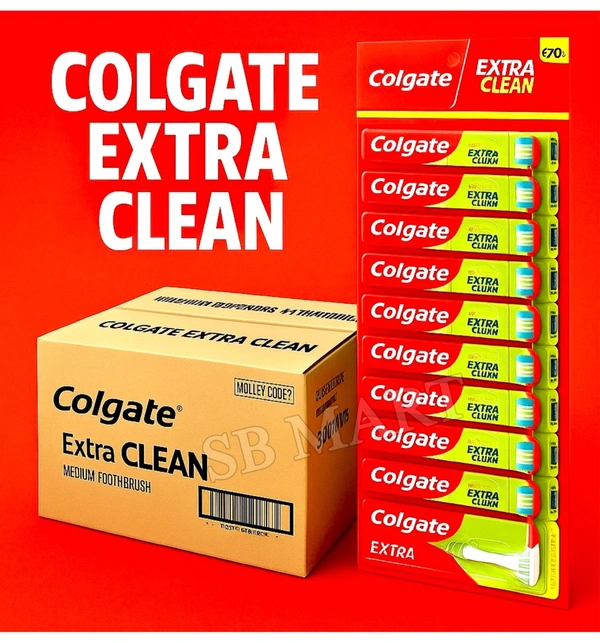 Colgate Extra Clean MRP:₹20 (10+3Free) / 24set