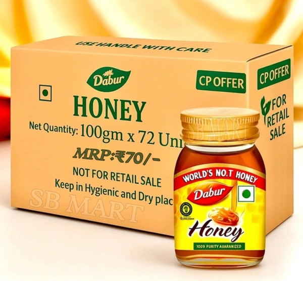 Dabur Honey 100gm (72Unit)
