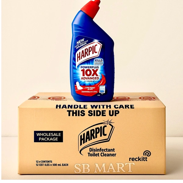 Harpic Power Plus Toilet Cleaner Marine (500ml)